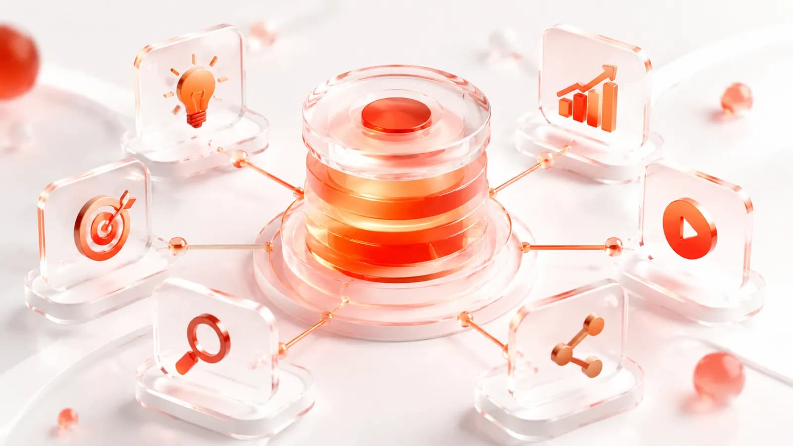 Mô hình cấu trúc Content Pillar và các cụm chủ đề vệ tinh trong tiếp thị nội dung