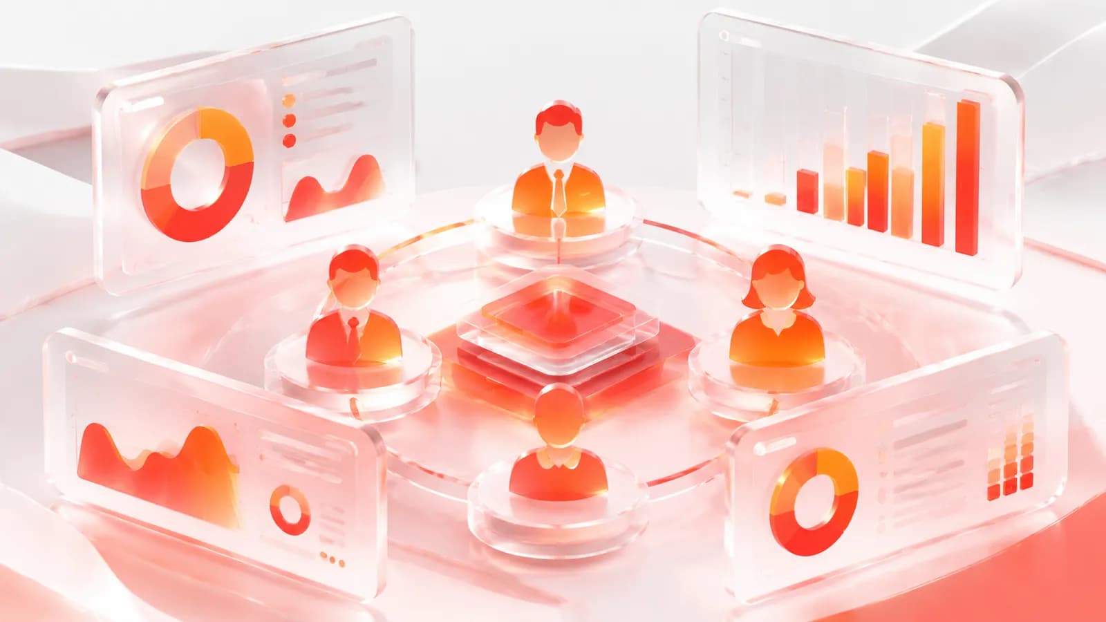 Dashboard và Report cho Nhân viên, Leader, Manager và CMO