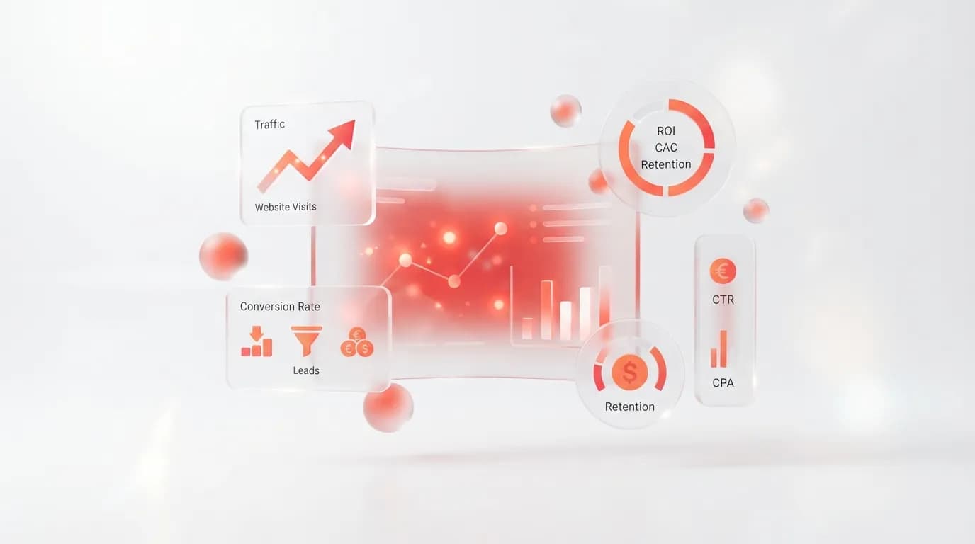 Các nhóm chỉ số cốt lõi cần có trên một Marketing Dashboard chuyên nghiệp