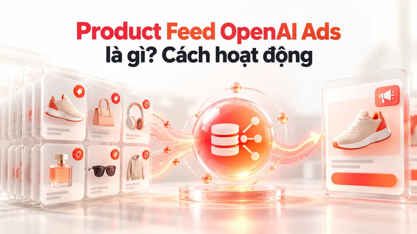 Product Feed OpenAI Ads: catalog sản phẩm có cấu trúc được chọn để tạo quảng cáo trong ChatGPT