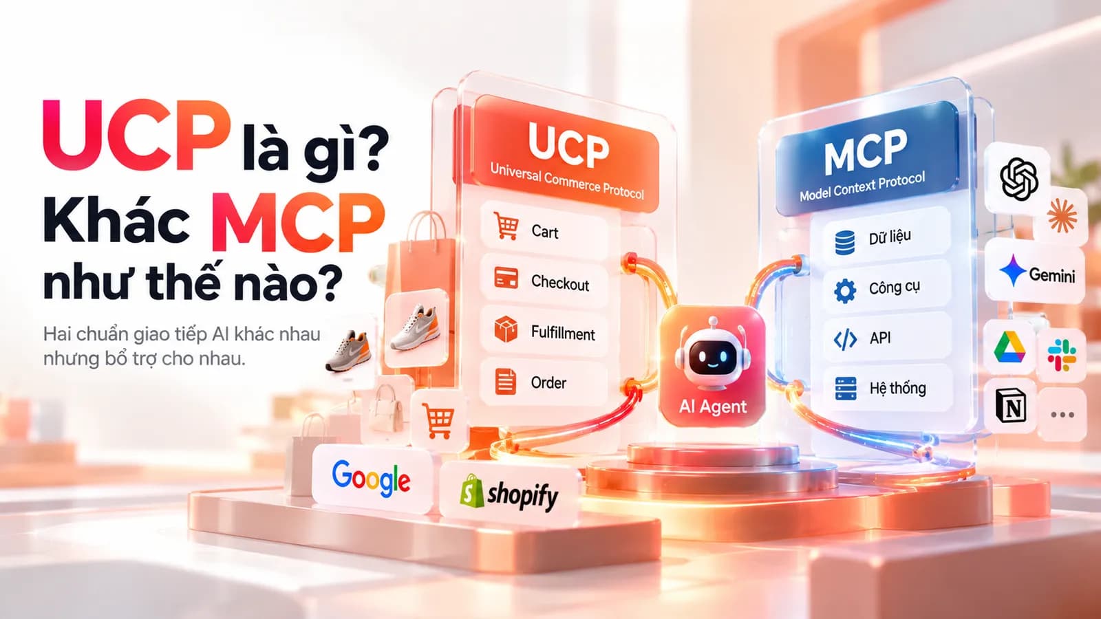 UCP là gì? UCP khác MCP như thế nào?