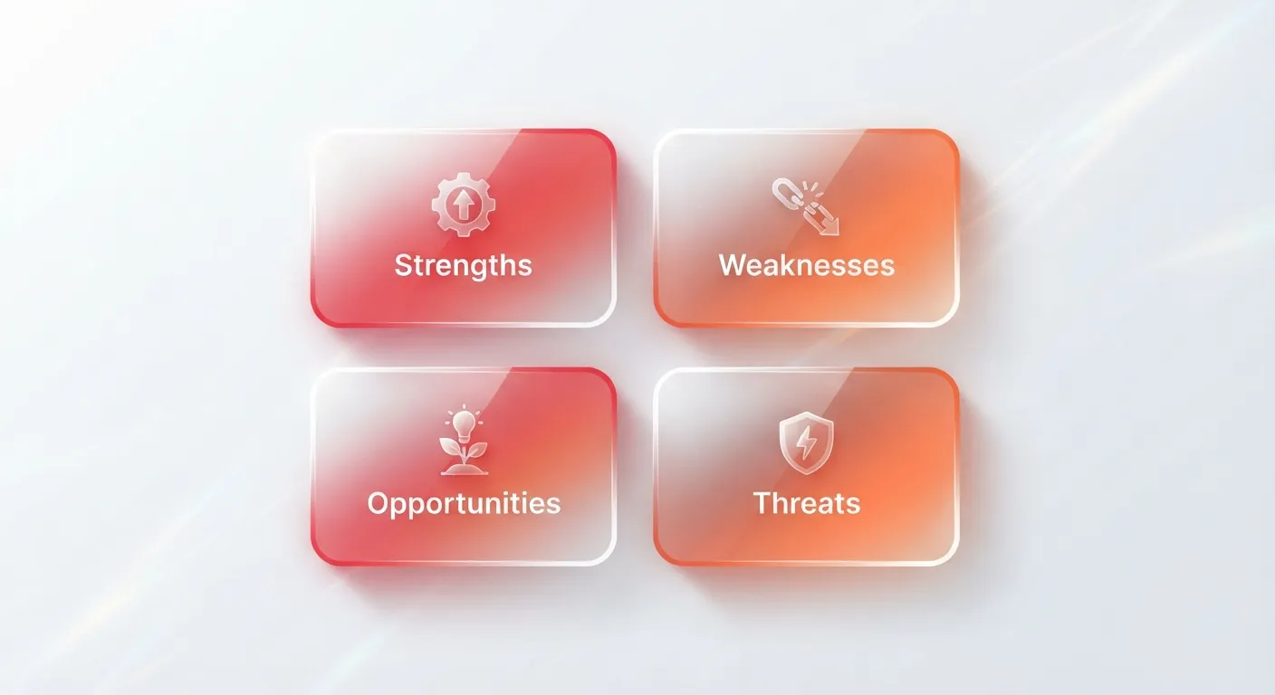 Mô hình phân tích SWOT 4 yếu tố trong doanh nghiệp
