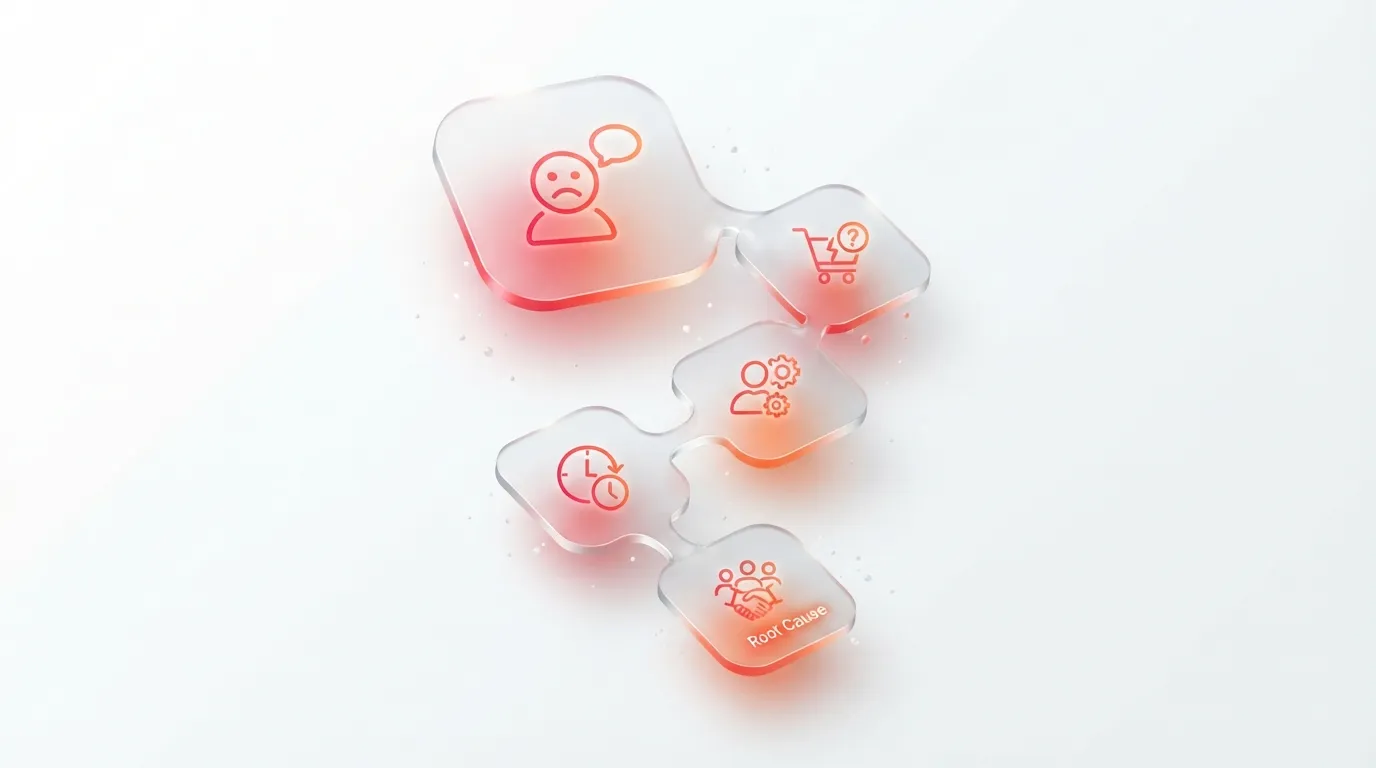 Sơ đồ phương pháp 5 Whys trong phân tích insight khách hàng